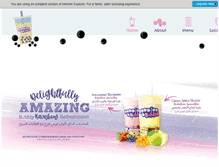 Tablet Screenshot of bubblesandboba.com